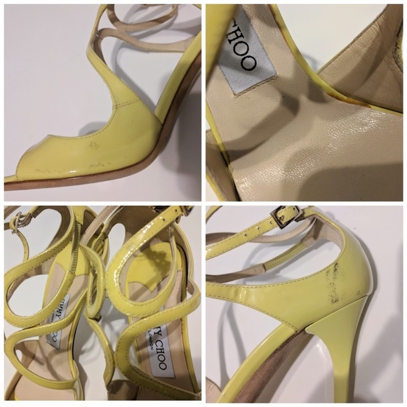 SOLD🎈$775🎉JIMMY CHOO❤️Lang❤️Sandals 37.5/7 - Picture 5 of 8